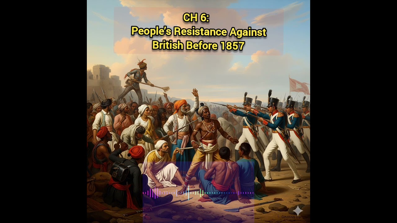Chapter 6 People’s Resistance Against British Before 1857|Spectrum Series#spectrummodernhistory  