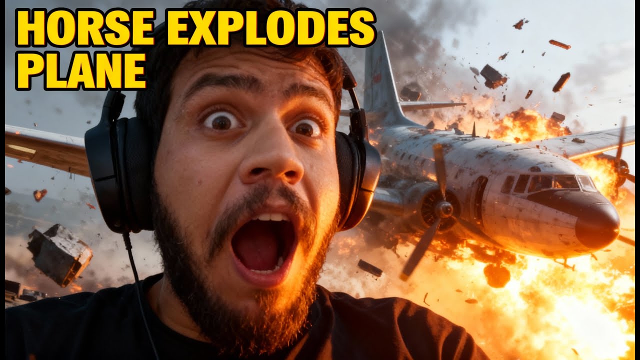 battlefield 1 | حصان يفجر طياره 😂👌