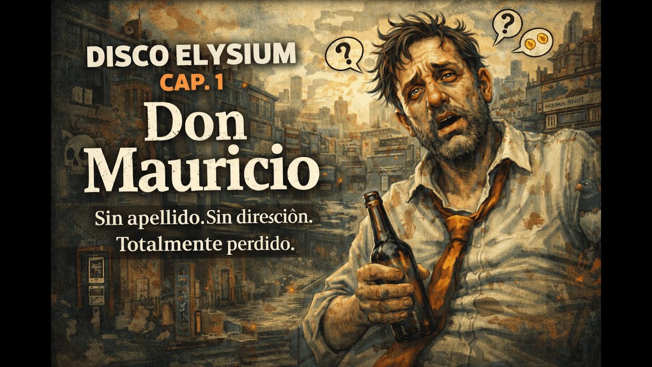 👉 🕵️‍♂️ Don Mauricio: sin apellido, sin dirección y totalmente perdido | Disco Elysium Cap. 1