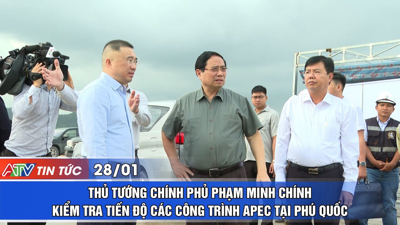 THỦ TƯỚNG CHÍNH PHỦ PHẠM MINH CHÍNH KIỂM TRA TIẾN ĐỘ CÁC CÔNG TRÌNH APEC TẠI PHÚ QUỐC