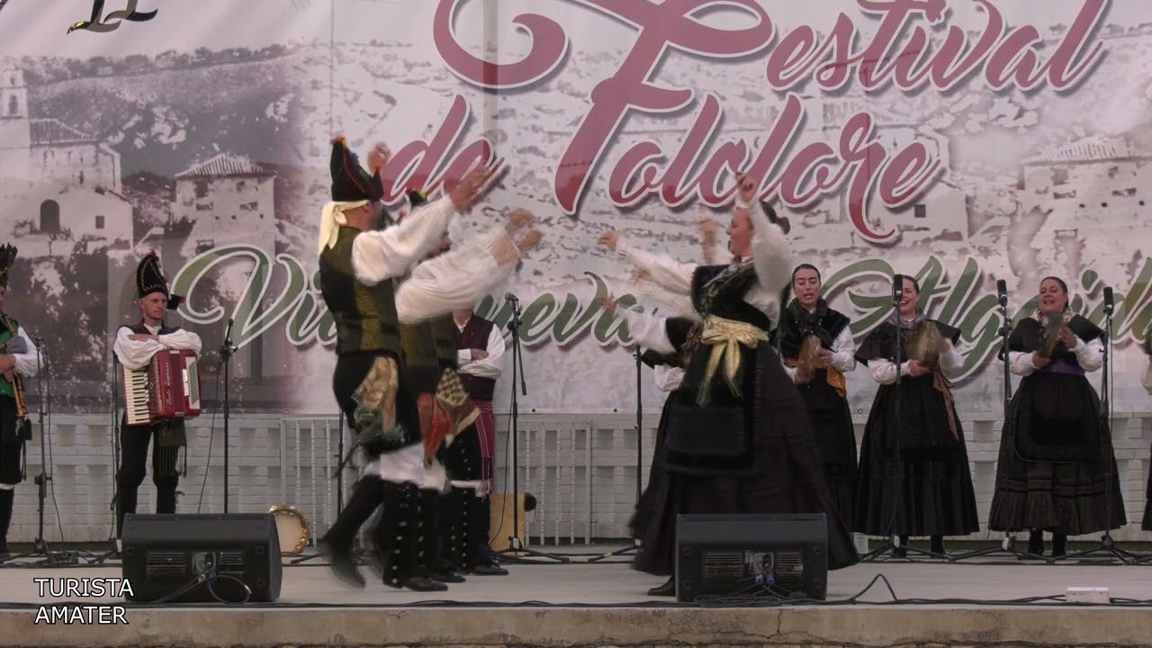 XXVII FESTIVAL DE FOLCLORE VILLANUEVA DE ALGAIDAS:  ASOCIACIÓN FOLKLORICA CORISCO DE VIGO (1 PARTE)