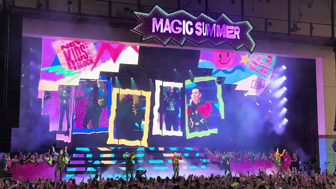 New Kids on the Block - Summer Love / Favorite Girl - Magic Summer Tour - Cincinnati, OH