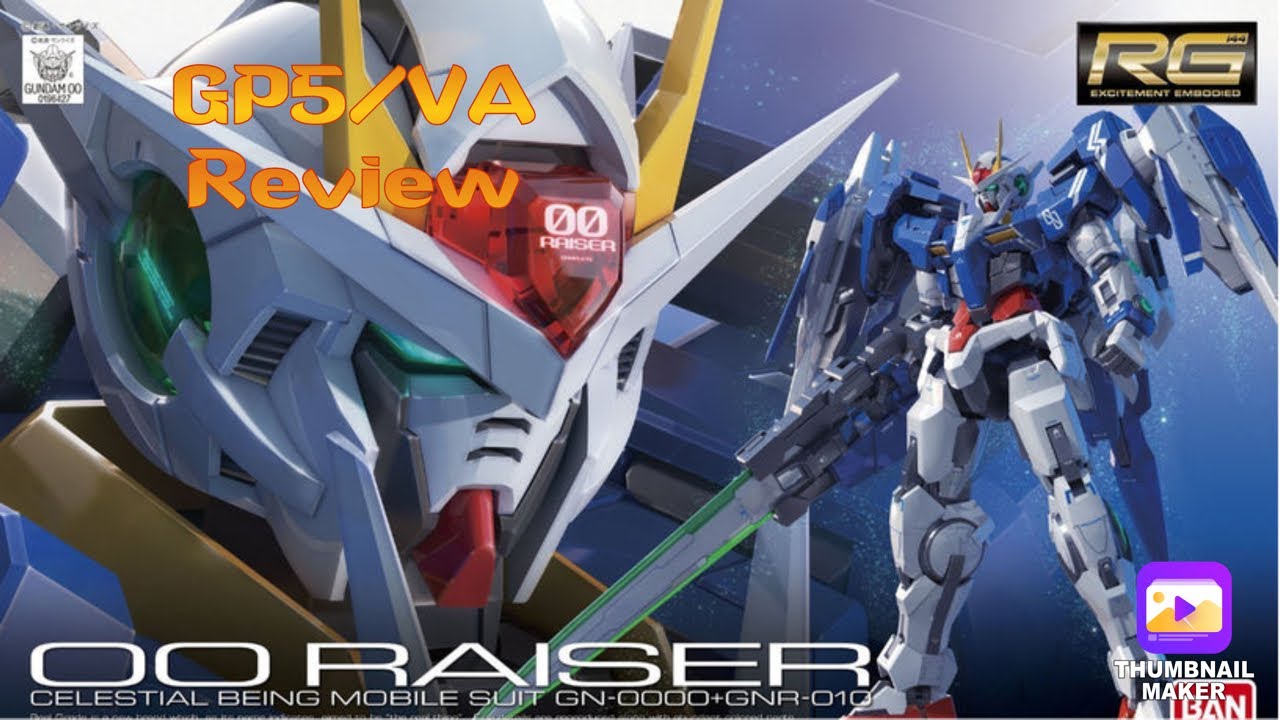 GP5/VA Review: RG Gundam 00 Raiser 