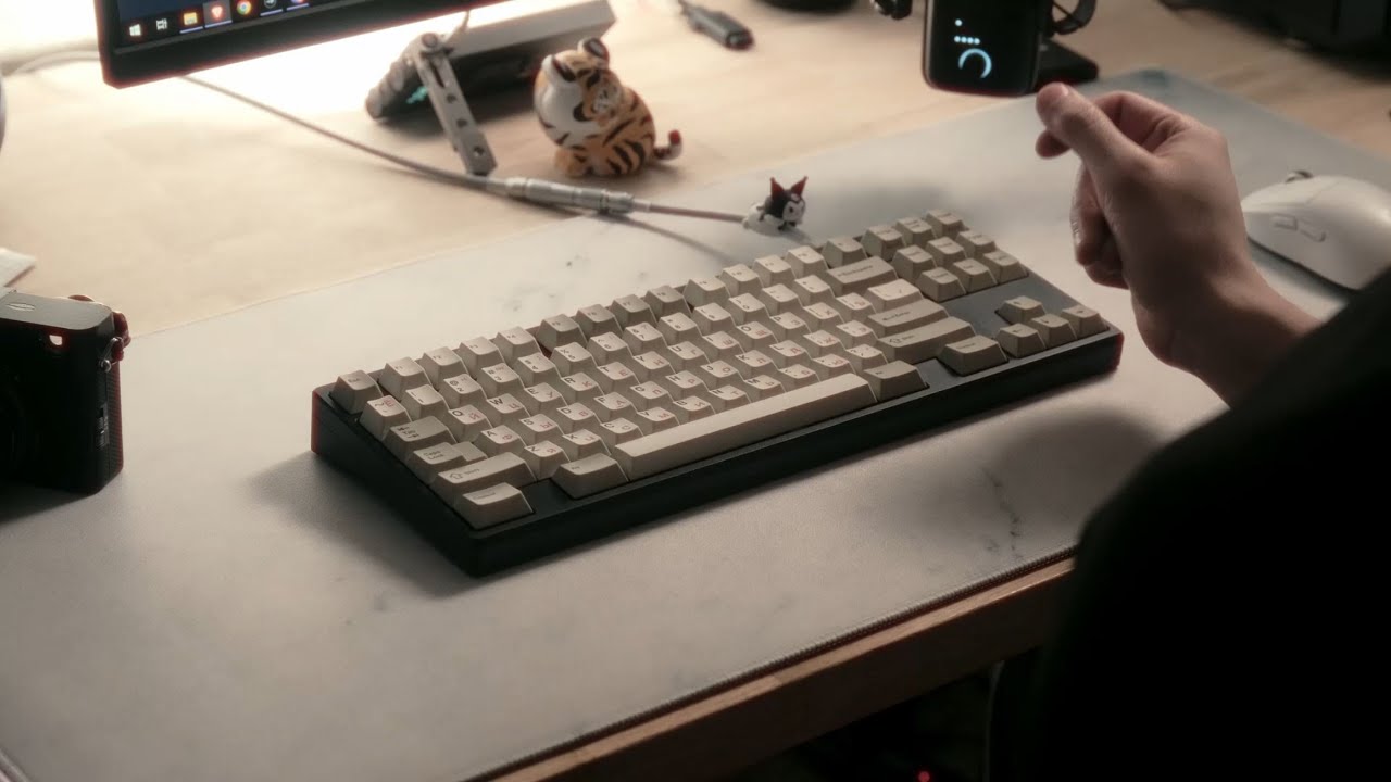 [4K] Geonworks Frog TKL with lubed MX Browns Typing Test ASMR