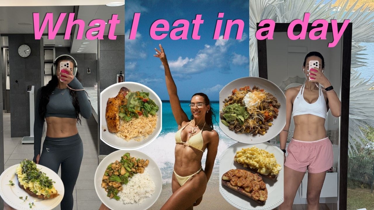 O QUE EU COMO EM 1 DIA | receitas e treinos do dia