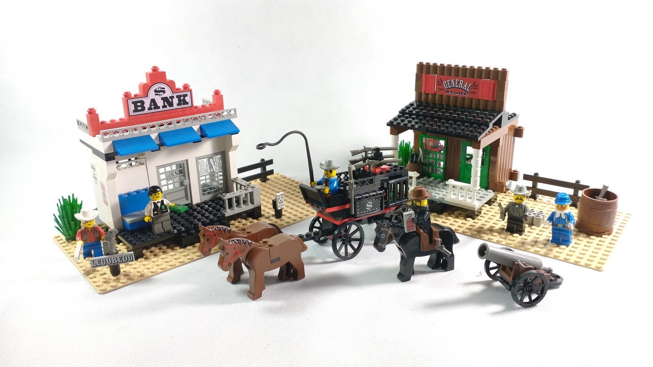 Recenzja - LEGO Western 6765 Gold City Junction