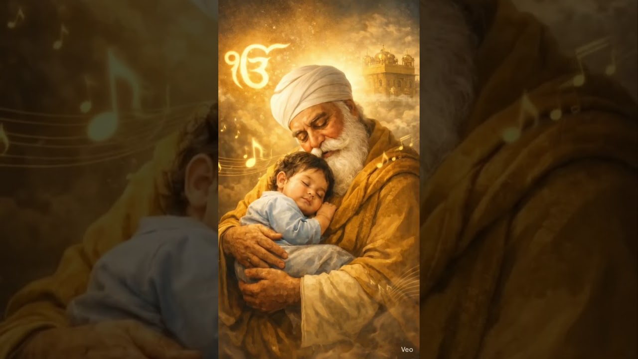 Waheguru Simran for Deep Sleep|Calm Relaxing Meditation Music |Stress Relief Gurbani Chant #waheguru