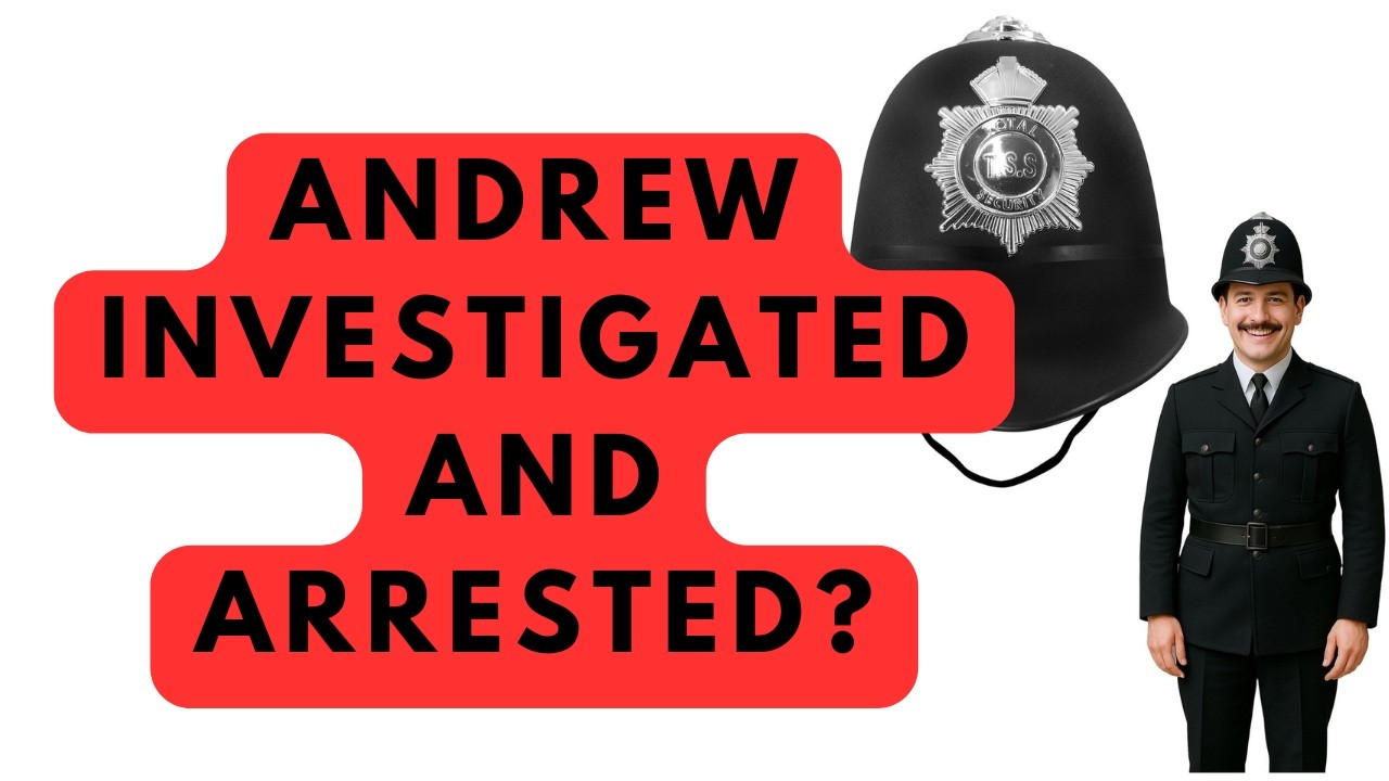 HERE WE GO! WILL THE POLICE INVESTIGATE ANDREW NOW THAT THEY HAVE THE KING'S PERMISSION?