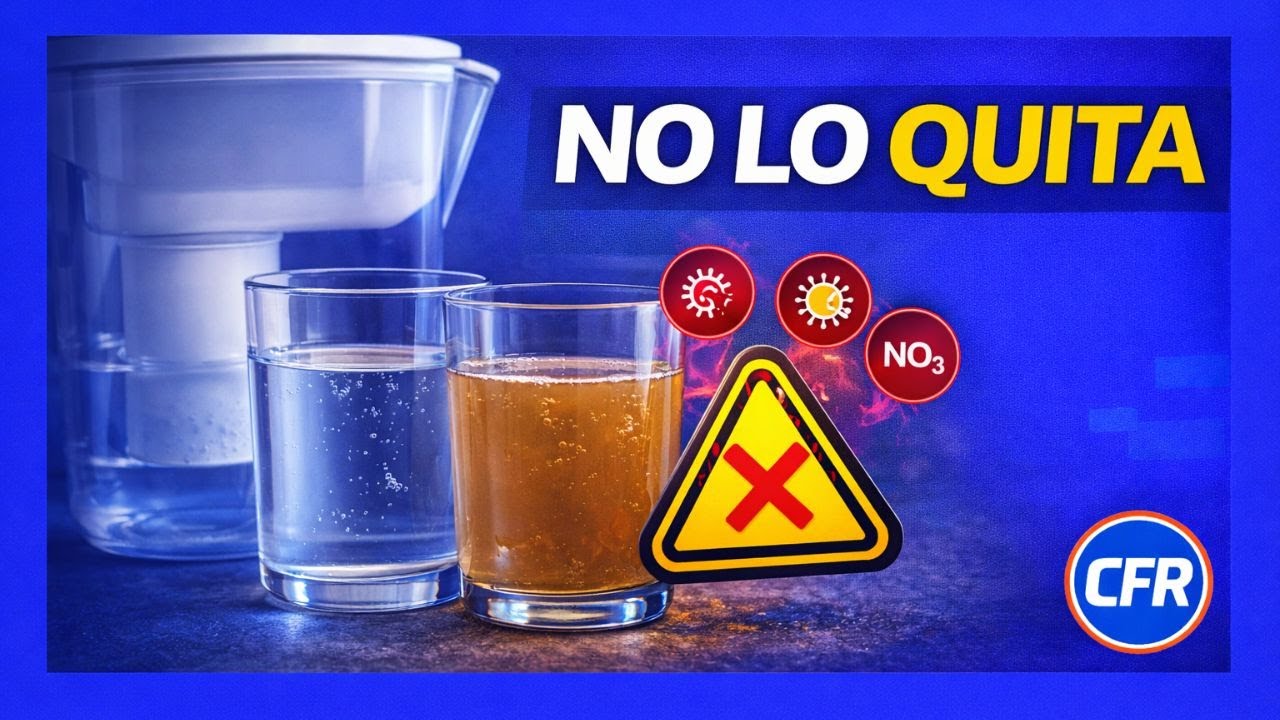 Filtros de Agua: lo que NO quitan