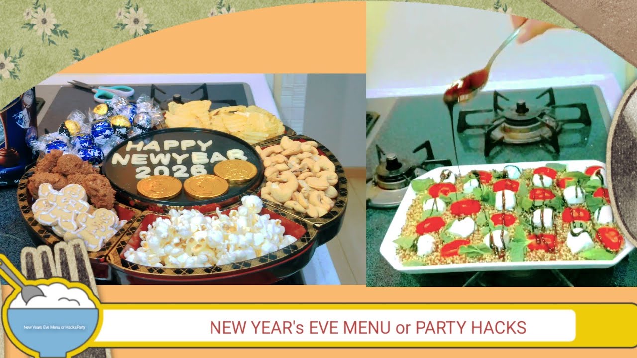 Best NYE Party Food Ideas:Finger Foods & Caprese Quinoa Salad Recipe