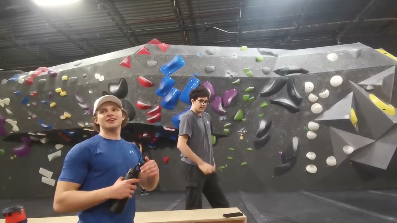 going bouldering