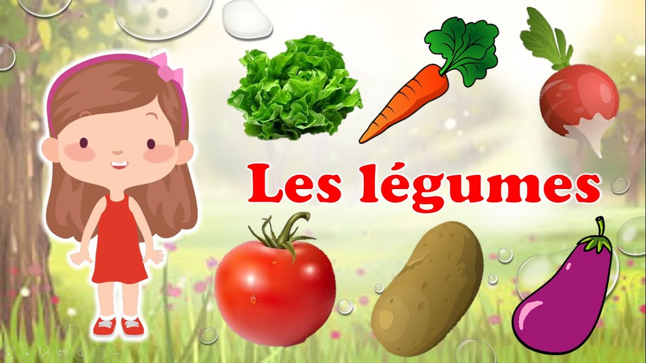 Apprendre les légumes en français | Let's Learn
