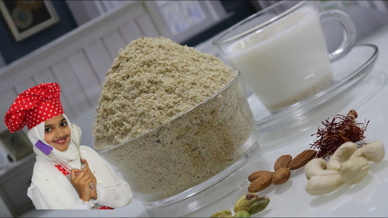 Almond Milk Powder!!! Instant / Very Healthy And Tasty😋😋😋