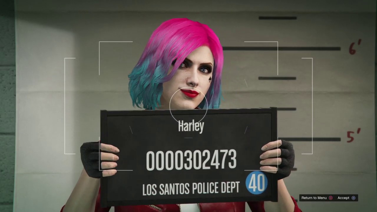 GTA Online Harley Quinn Character Creation