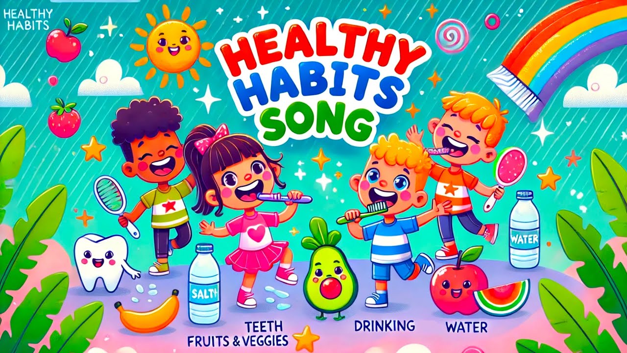Healthy Habits Dance! | Kids Song About Staying Healthy 🎵🍎🥦🪥