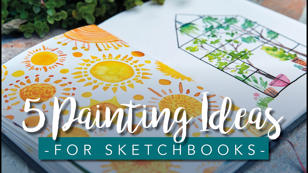 Sketchbook Ideas for Beginners (with Watercolor)