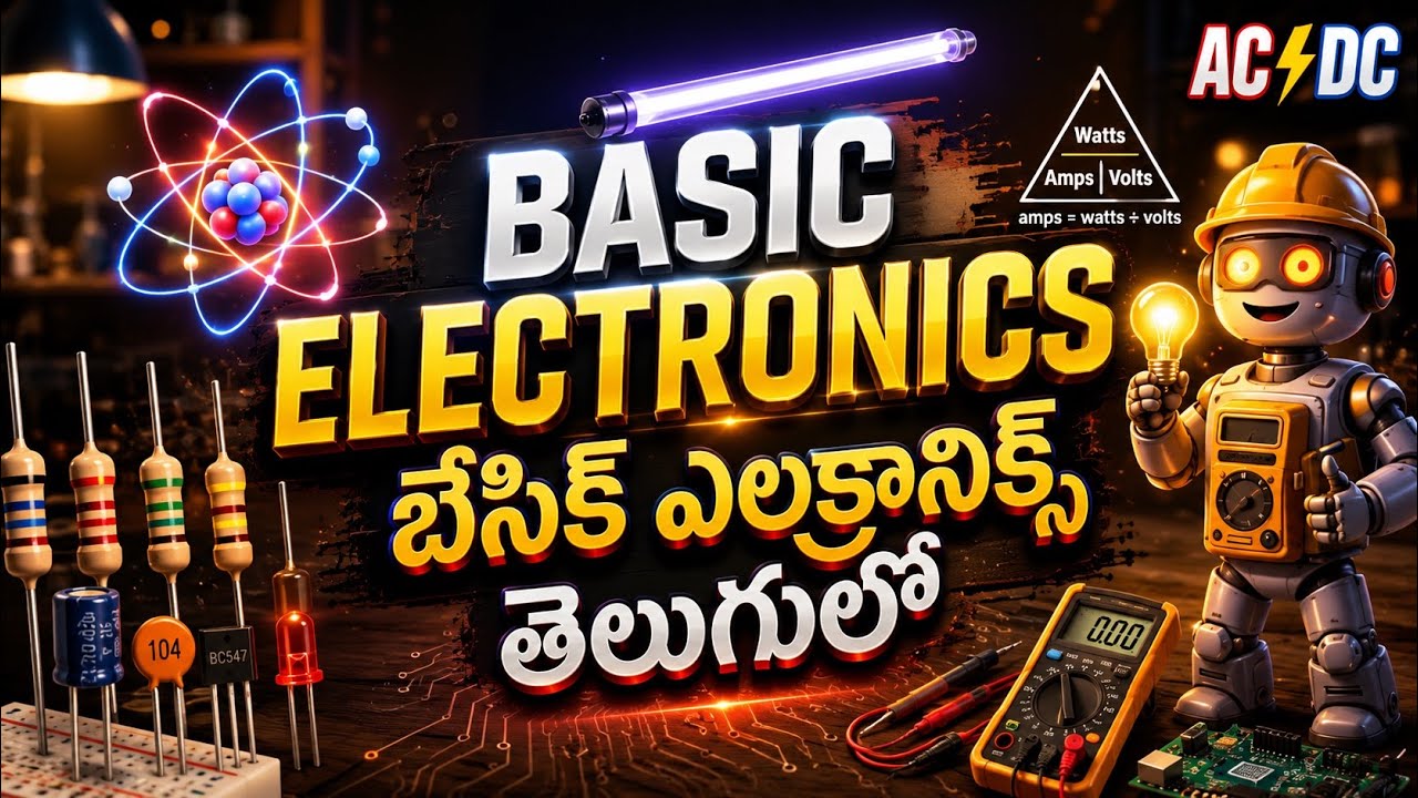 Basic Electronics in Telugu