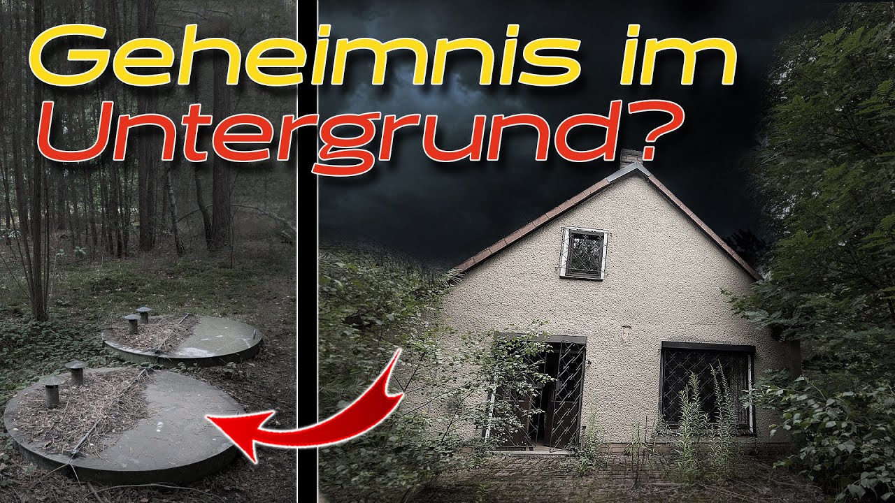 Was hat es damit auf sich? - DDR Haus mit Versteck im Untergrund?