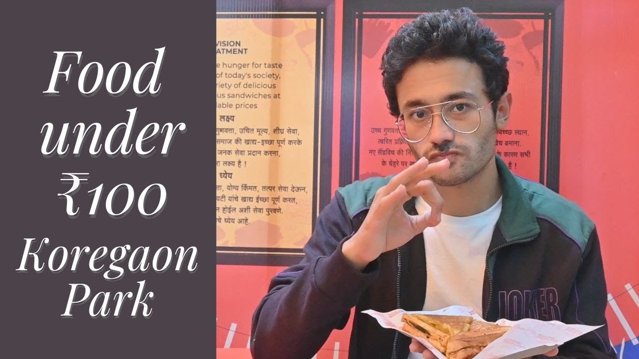 Food under 100 | Koregaon Park Food | Budget Food in Pune | Momos, Sandwiches, Paratha and much more