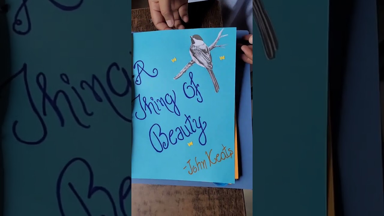 project poem Thing of Beauty class 12