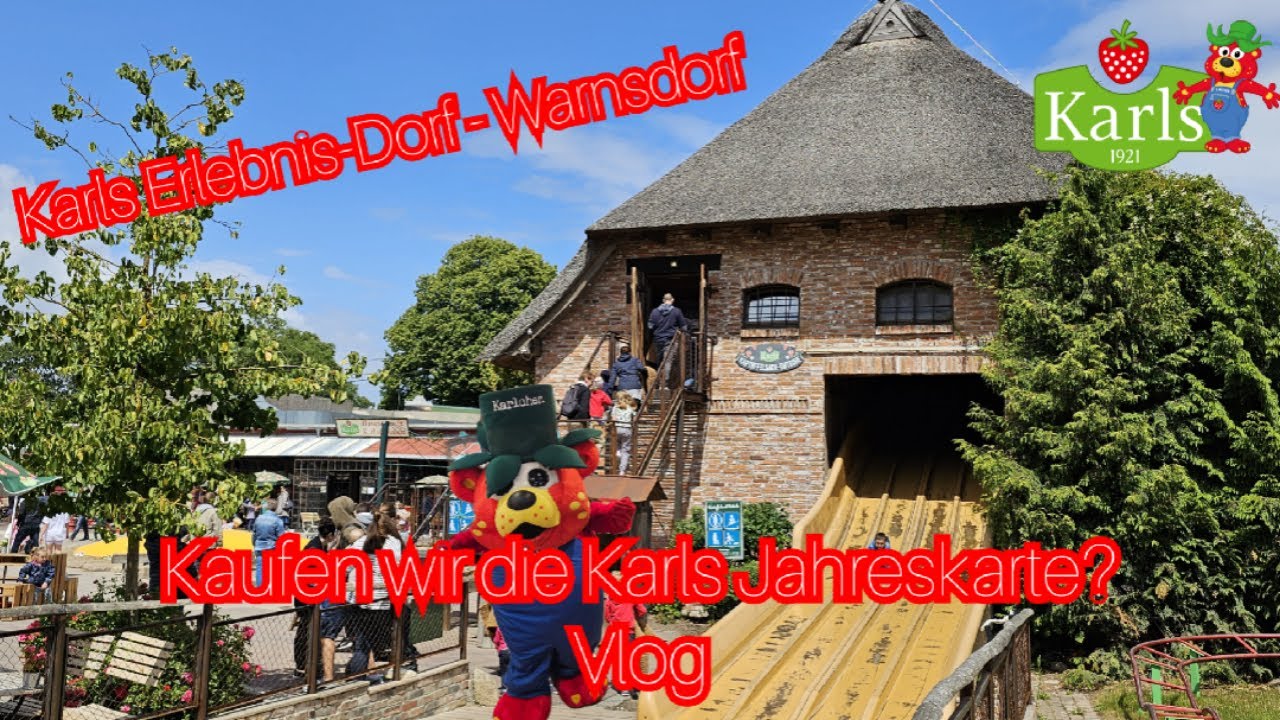 Karls Erlebnis-Dorf Warnsdorf 2023 - Kaufen wir die Karls Jahreskarte? - Vlog