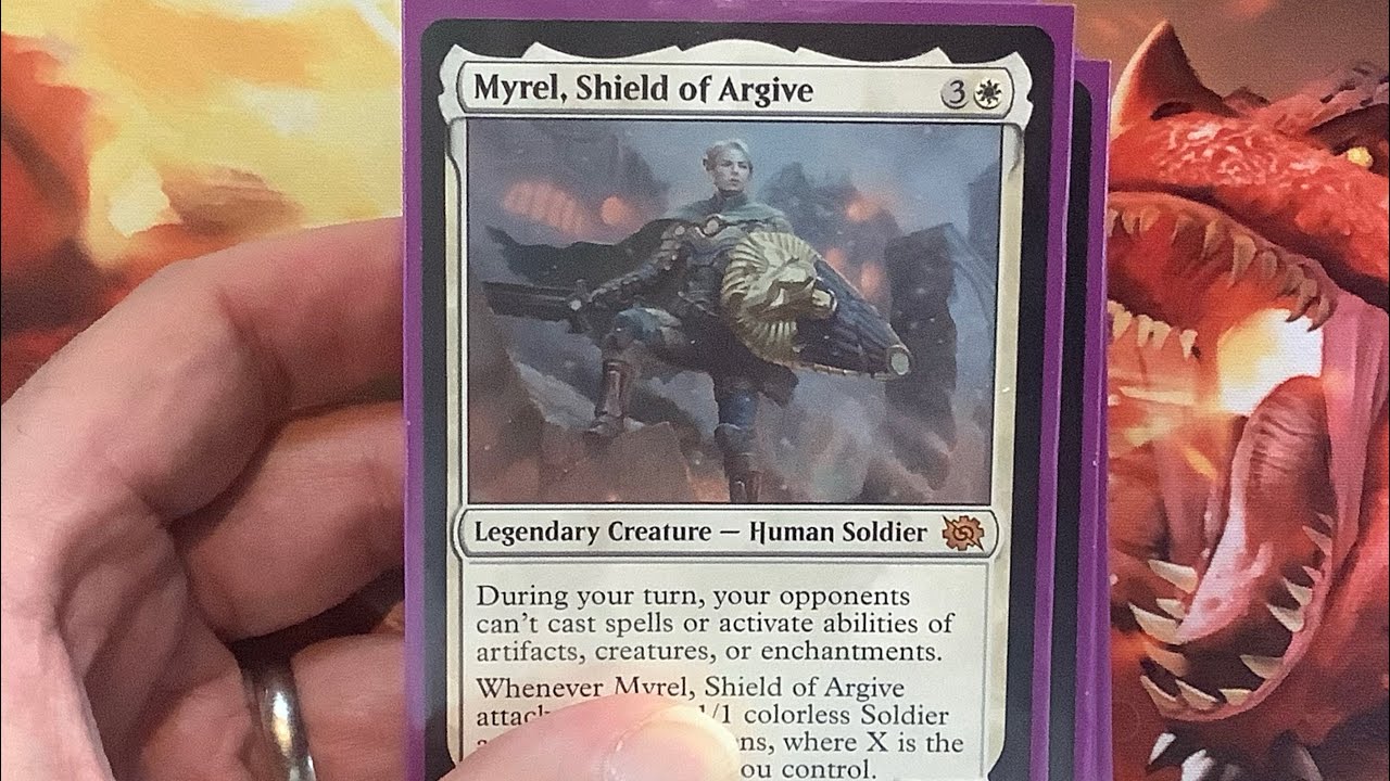 New cards from BLB! Myrel, Shield of Argive, deck tech EDH Magic the Gathering