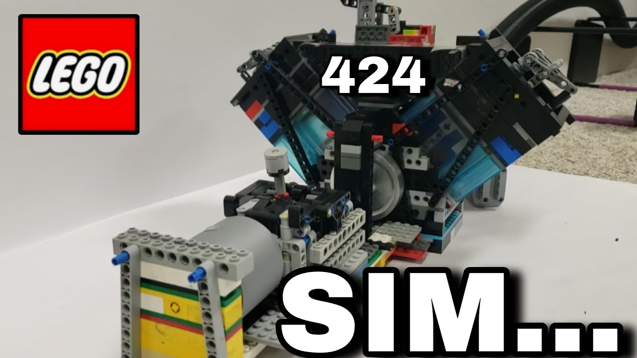My Lego Vacuum Engine Sim... (Yes it sounds good..)