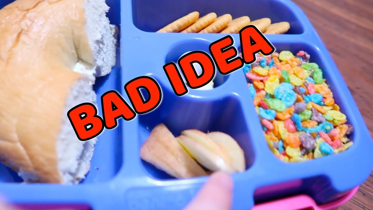 KIDS PACK THEIR OWN SCHOOL LUNCH 😂  **The Candoos**