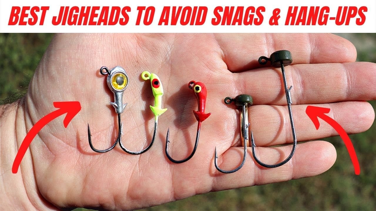 Best 3 Types Of Jigheads To Avoid Snags & Hang-Ups