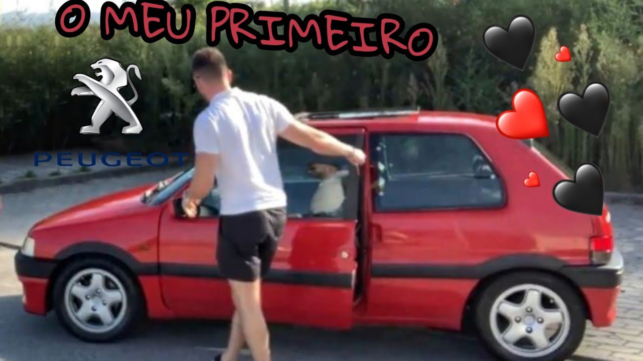 O MEU PRIMEIRO CARRO!♥️ PEUGEOT 106XSI
