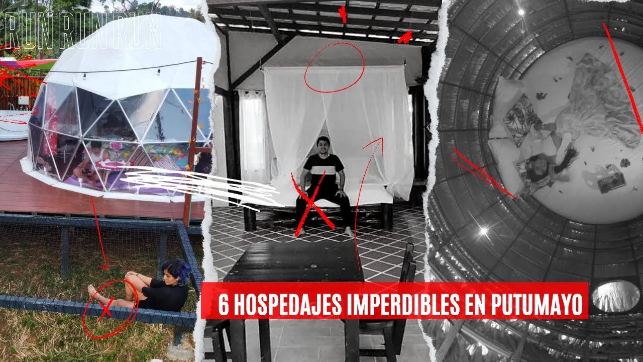 6 Hospedajes imperdibles en Putumayo