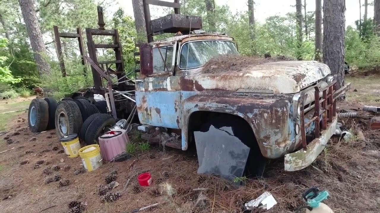 Заведётся ли? F750 1958 года выпуска, 40 лет