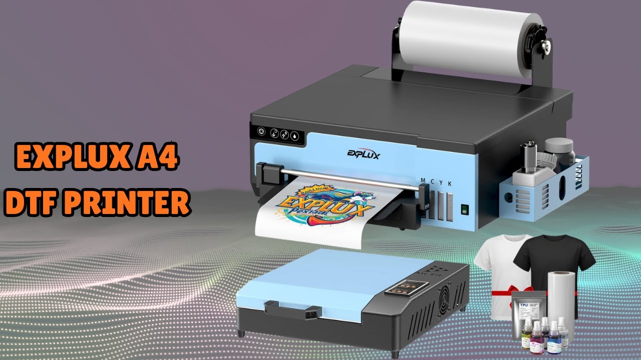 EXPLUX A4 DTF Printer | High-Speed Custom Prints Instantly - FULL REVIEW