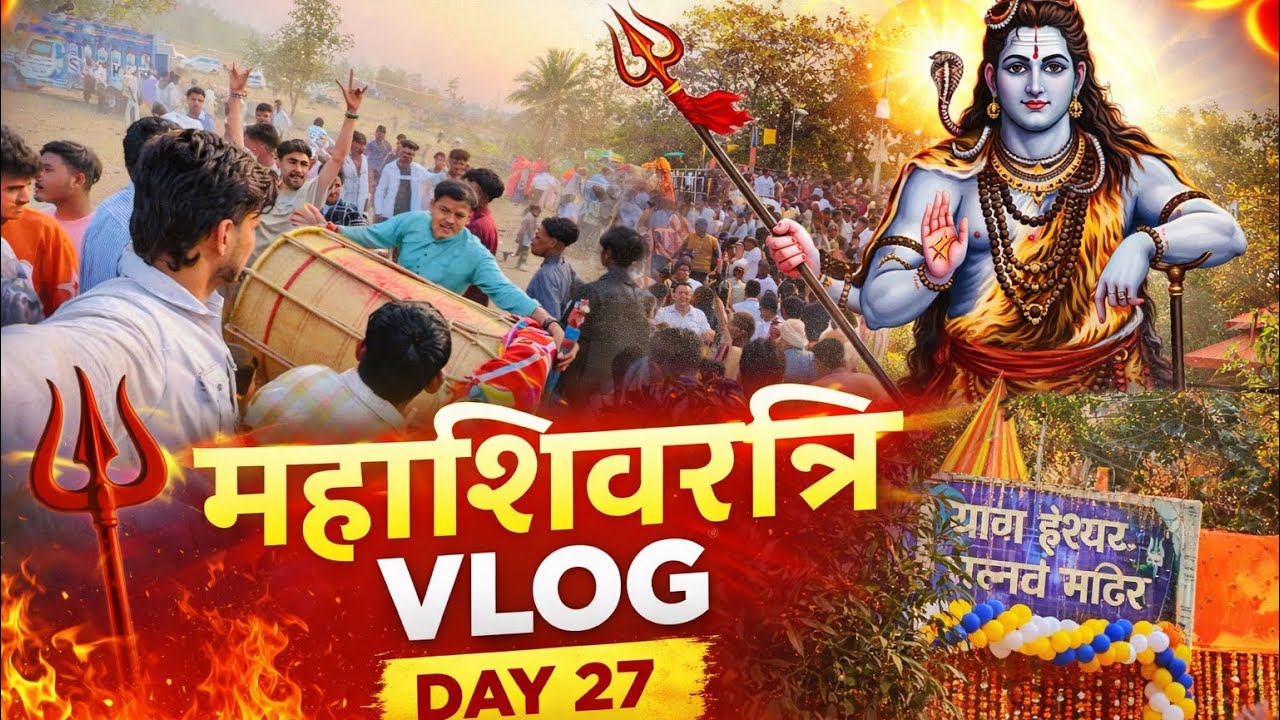 Day 27 Shivratri Special 🔱 Pure Din Mandiron Mein | Spiritual Journey !
