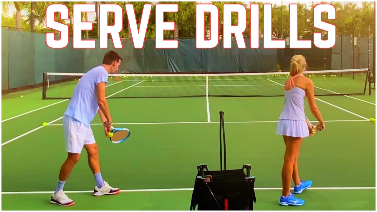 Tennis Serve Drills | Improve Readiness, Control, Consistency, and Placement
