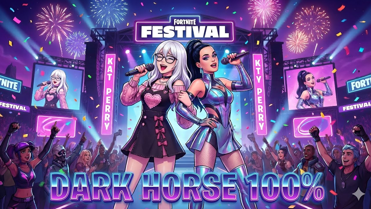 Dark Horse // Katy Perry // Fortnite Festival al 100% 🩷