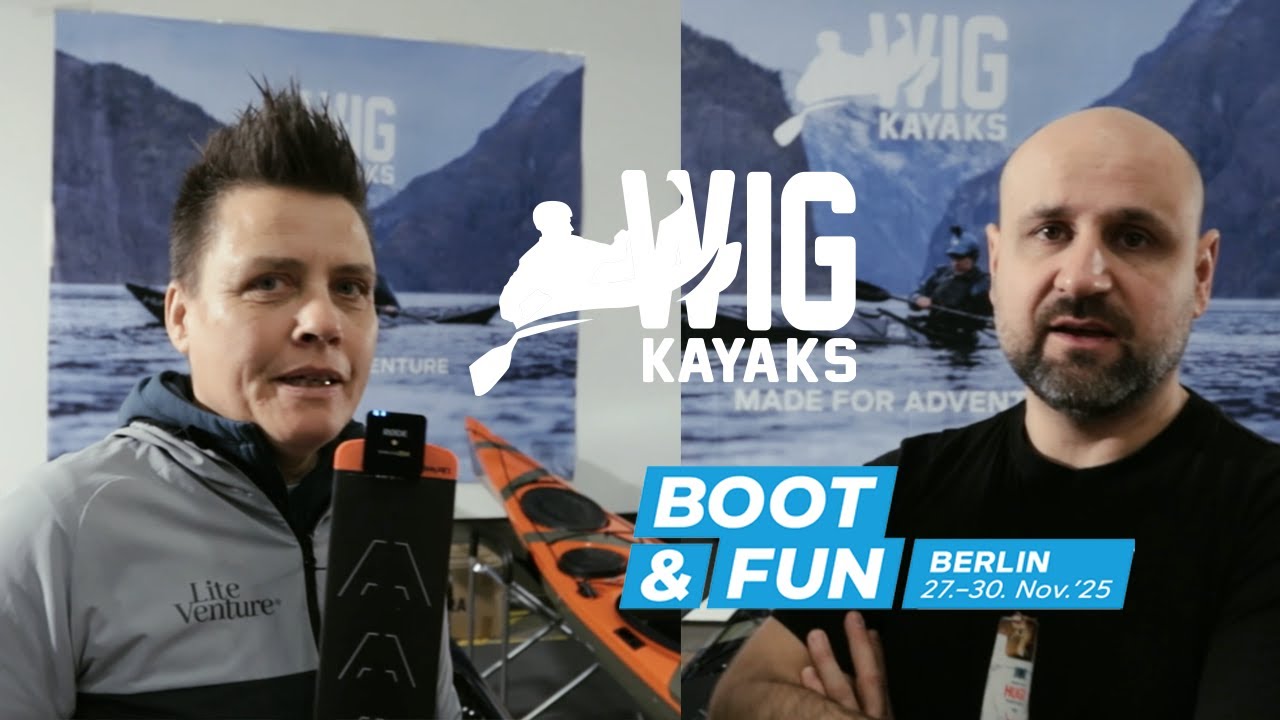Progress in Lightweight: Talk with Anne / Lite Venture and Szymon / WIG Kayaks at Boat & Fun Berlin