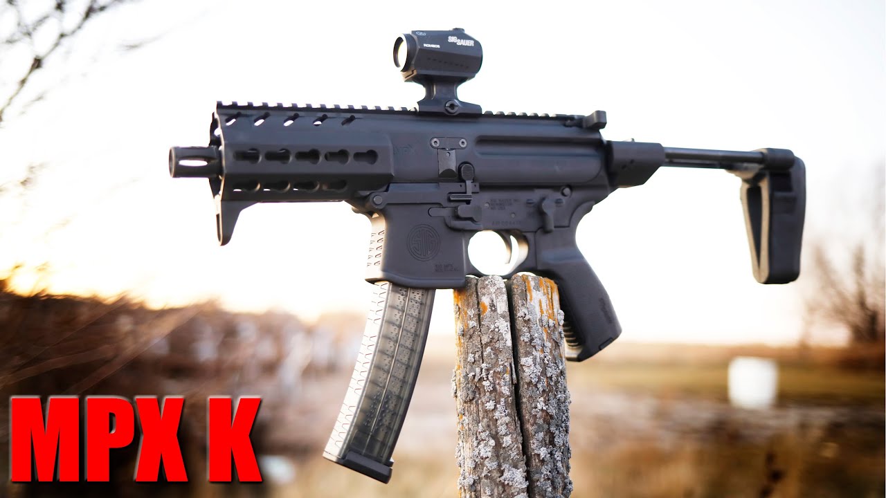 Sig Sauer MPX K First Shots & Impressions: The Best 9mm PCC?