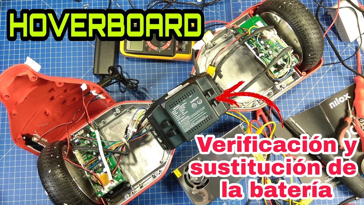 HOVERBOARD || COMPROBACIÓN AVERÍAS Y SUSTITUCIÓN DE LA BATERÍA
