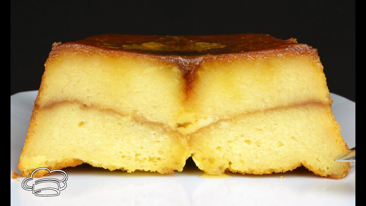 Como hacer pudin con sobaos pasiegos y caramelo casero