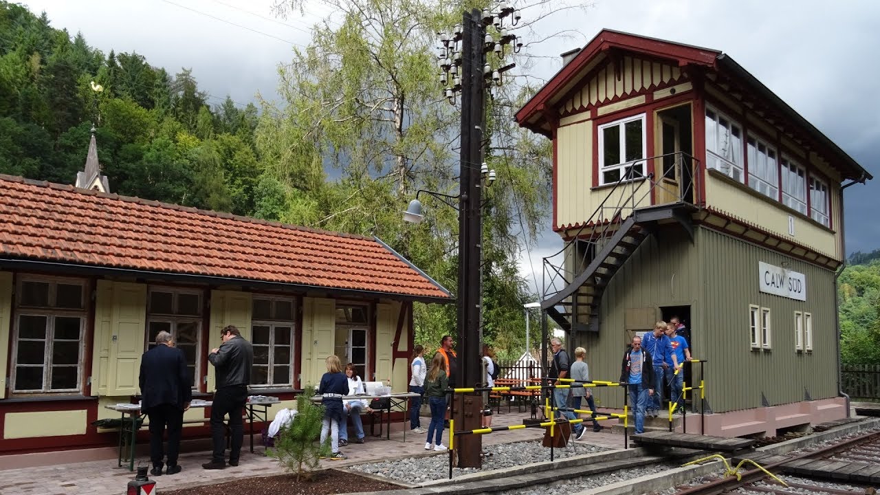 Stellwerk 1: Einfahrt aus Bad Liebenzell