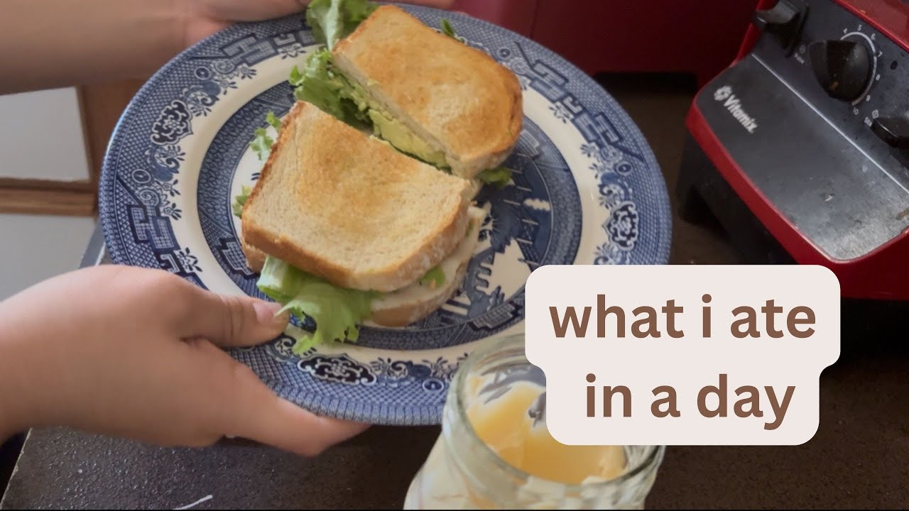 what i ate in a day