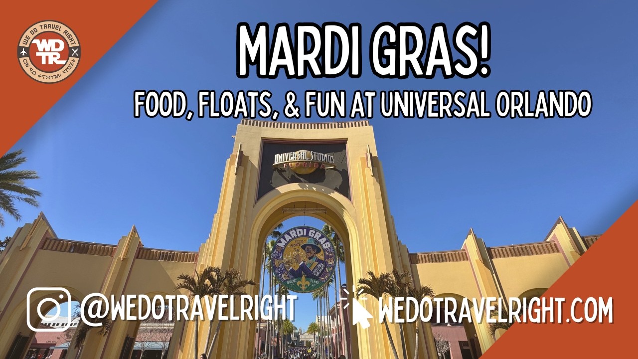 Mardi Gras! Food, Floats, & Fun at Universal Orlando