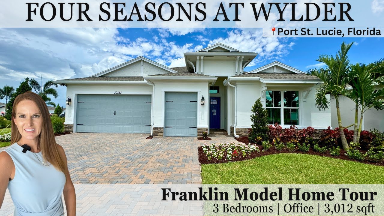 Самый большой дом с бассейном в Four Seasons в Уайлдере | K Hovnanian New Homes, Порт-Сент-Люси, ...