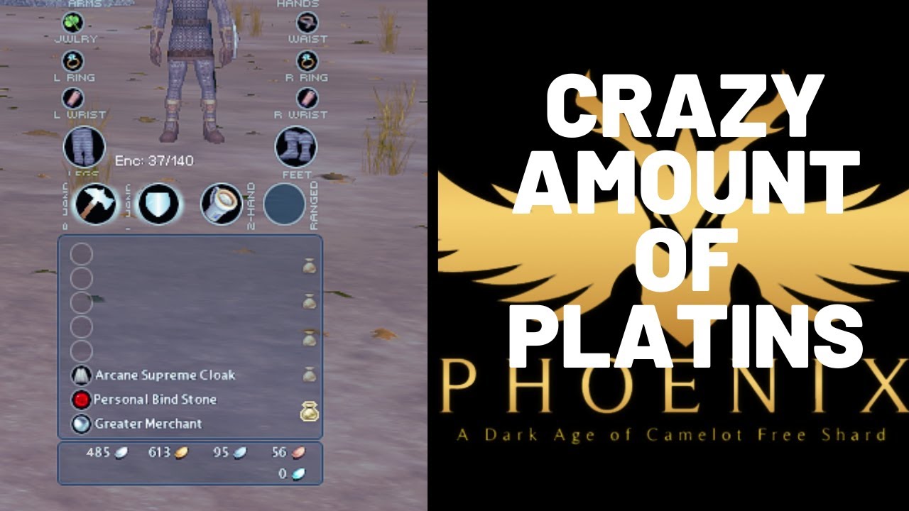 (Phoenix DAOC) Fastest Farming Method PLATS FOR DAYS! (Horse Method)