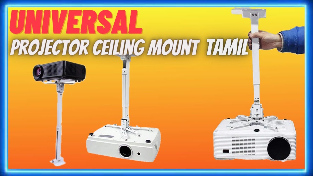 நீங்க கேட்ட PROJECTOR CEILING MOUNT SETUP AND INSTALLATION 🔥REVIEW TAMIL