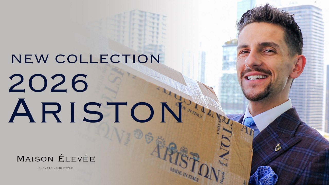 Ariston Napoli 2026 Fabrics Have Arrived | Luxury Italian Suit Collection Unboxed | Maison Élevée