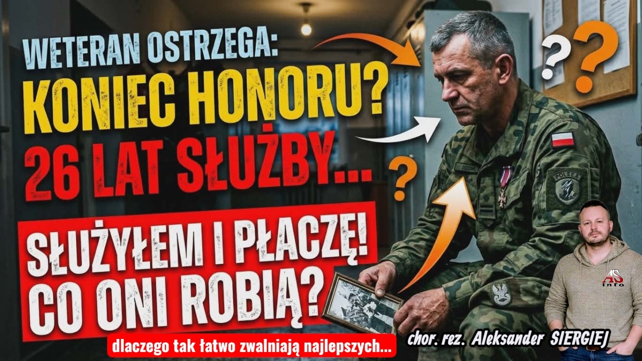 Służyłem 26 lat i płakać mi się chce! Co oni zrobili wojsku? Ten artukuł wbija w fotel.