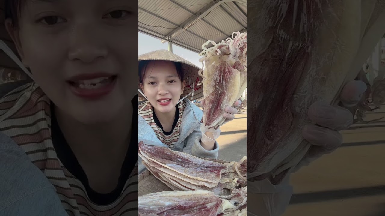 @Cá Đặc Sản 🇻🇳 Specialty Fish 🦑 Khô Mực Câu Đặc Sản Biển Bến Tre #khômực @Giá Thủy Sản @Tôm Việt #ThủySảnWork