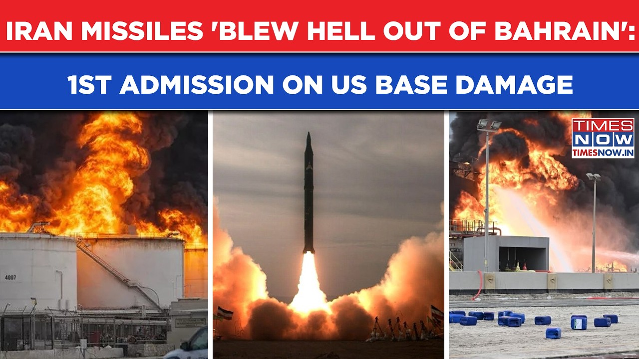Iran IRGC's Monster Missiles 'BLEW HELL OUT OF BAHRAIN'| Big Admission IRGC Damaged US Naval Base